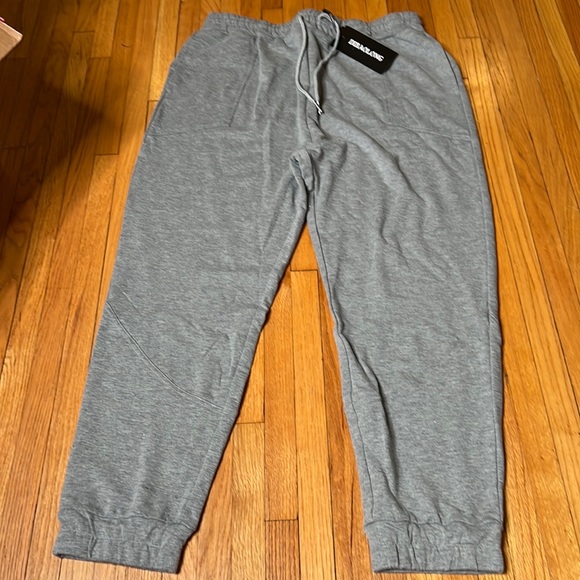 dibaolong Pants - Gray Joggers by Abrand
